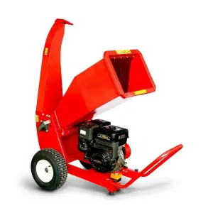 Customized Portable Chipper 100mm Branch Chipper Household Petrol Wood Shredder Cutting Capacity Crusher Farm Mulcher C
