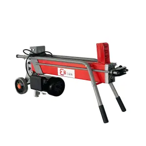 Customized Woer 8t Power Electric Hydraulic Splitter Electric 8t Machinery Forestry Machinery