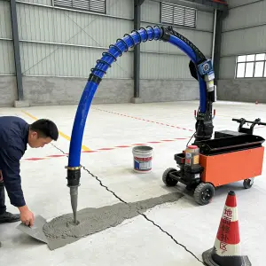 Secondary Structure Concrete Pump Engine Vertical Column Feeder Fine Aggregate Cement Transportation Arm Screw Pump