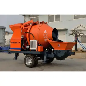 25M³/H Mini Concrete Mixer Pump Diesel Portable Concrete Conveying Pump High Efficiency Reliable Solution for Construction