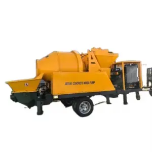 Diesel Concrete Mixer Pump Machine Good Quality Concrete Pumps Heavy Duty Performance Delivery 800m Industrial Use Factory Price