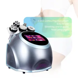 Professional 5 in 1 Cavitation 40k Ultrasonic s Shape Cavitation 30k Vacuum Rf Body Slimming Machine for Beauty Salons