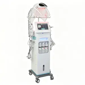 "Facial Brightening Rejuvenation Machine with RF Technology & EU Plug-ABS Water Infusion for Dark Circles & Skin Tightening"