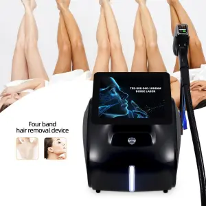 Laser Hair Removal 4 Waves 2000w Diode Laser Hair Removal Machine Laser Hair Removal Machine for All Skin Tones