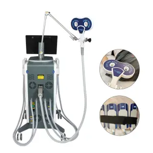 Estimulador Muscular Ems Biofeedback Machine Ems Machine Portable Ems Rf Sculpting and Radio Rrequency Machine