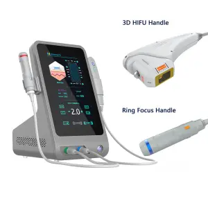High Power Focused RF 7d 9d 12d HIFU Body Slimming Ultrasonic HIFU 8 Cartridge Shots Hifu Dark Circles Removal Machine
