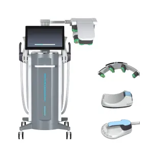 Professional 10D EMS Body Sculpting Machine Fat Burning Muscle Building Red Green Light Therapy Weight Loss Device