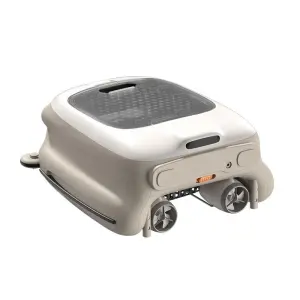 Smart Cordless Robotic Pool Cleaner for Home Swimming Pools, Automatic Pool Vacuum for Easy and Efficient Pool Maintenance