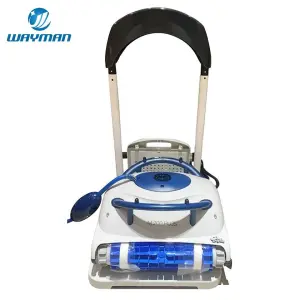 High Quality Smart Robotic Pool Cleaner for Home Swimming Pools, Automatic Pool Vacuum for Easy and Efficient Pool Maintenance