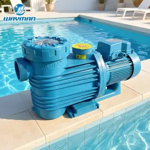 AQUA 0.75KW ABS Plastic Swimming Pool Circulating Pump Plug Powered AC220V/240V Single Phase