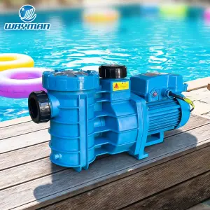AQUA 1-3HP ABS Plastic Swimming Pool Circulating Pump Plug Powered AC220V/380V Single Phase