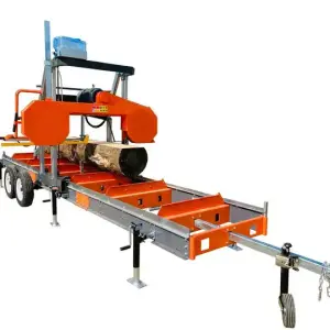 Portable Wood Sawmill Machine Wood Cutter Trimber Machine