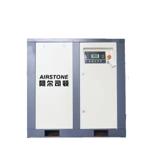 Airstone 22KW 30HP Rotary Screw Air Compressor 8Bar 116Psi IP23 Fixed Speed CNC Router with Bearing & Motor 380V 60Hz