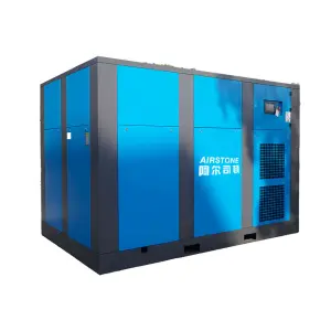 Airstone 300HP PM VSD Air Compressor Inverter 220KW Rotary Screw 13bar Lubricated Stationary Air Permanent Magnetic Core Motor