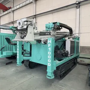 100M 150M Depth Fully Automatic Wheels Hydraulic Water Well Drilling Machines for Core Drill Rig Household Well Equipments