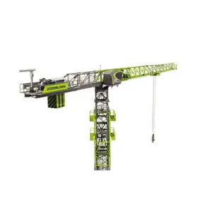 High Quality Zoomlion T6013-8 60m 8 Ton Flat Top Climbing Tower Crane