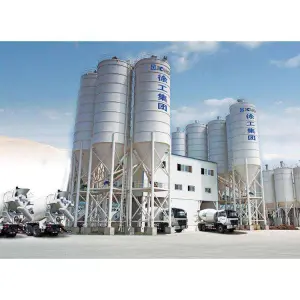 China Brand Concrete Machinery Concrete Batch Plant HZS270V 270m3/h for Sale