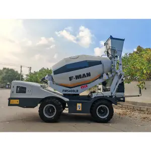 FM530SLR 3m3 FMAN Self Loading Concrete Mixer Truck for Sale
