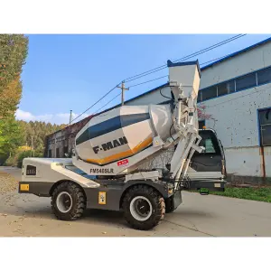FMAN 4m3 FM540SLR Self Loading Concrete Mixer Truck for Sale