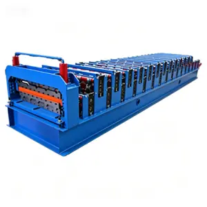 PLC Automatic Double Layer Roll Forming Machine 840 900 IBR Corrugated Roof Sheet Making Machine