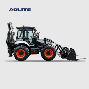 AOLITE CE EURO 5 EPA4 China Mini Small Backhoe Loader With Price Front End Backhoe Loader ALT Earth Moving for Sale