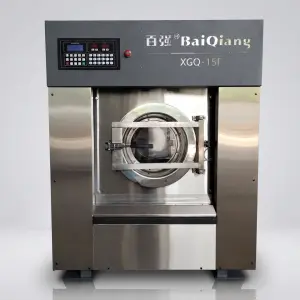 High Quality Hotel Automatic Laundry Machine Industrial Washer Electric Fuel Lavarropas 15kg Washing Machine Token