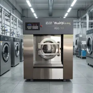 High Performance Heavy Duty Hotel Linen Hot Parts Washer Industrial Wool Washing Machine for Laundry Shop