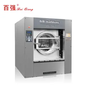 Full Suspension Vertical Industrial Inverter Washing Machine Spin diesel pressure washer Textile Stainless Steel 25-150kg