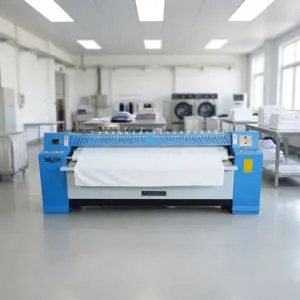 Automatic Laundry Industrial Sheet Ironing and Folding Machine for Clothes Hotel Linen Heavy Duty Ironing Machine Price