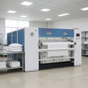 High Efficiency Commercial Tablecloth Pillowcase Ironing Machine Laundry Pressing Machine lpg Gas Iron for Clothes