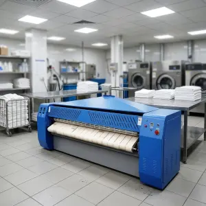 New Style Modern Commercial Laundry Flat-Work Ironer Simple Operation Auto Ironing Machine Clothes Hotel