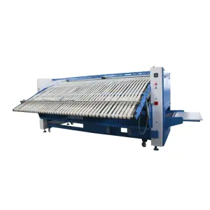 Commercial Electric Automatic Laundry Folding Machine with Stainless Steel Housing High Efficiency for Bed Sheets and Clothes