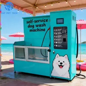 PAT PET Customizable 24/7 Self-Service Dog Wash Station for Parks