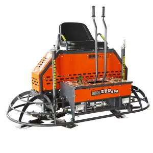 High Quality Construction Finishing Tools Machinery Double Floating Pan Helicopter Honda Engine Concrete Ride on Power Trowel