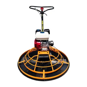 New Ride-On Power Trowel Machine Gasoline-Powered Concrete Trowel for Sale Engine and Motor Components Included