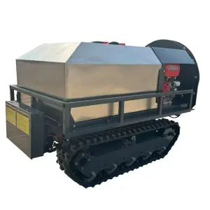 New Multifunctional Flexible Orchard Remote Control Garden Crawler Agriculture Robot Sprayer