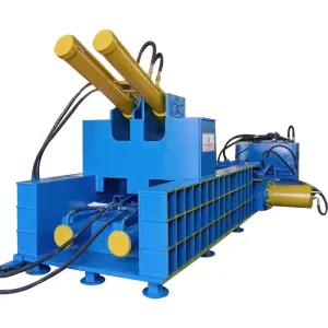 Customized Hydraulic Scrap Metal Compactor Baler Machine Automatic Beer Cans Baling Press with Motor Core Component