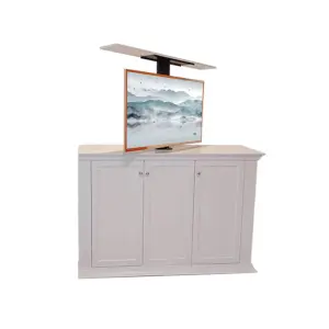 Electric Automatic Plasma Height Adjustable Motorized TV Lift Cabinet for 32-55 Inch TV Lift Stand Audio Conference System