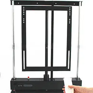 Remote Control Electric Motorized TV Lift Cabinet Projector Lift Mechanism TV Flip Down Bracket TV Mount for Conference System