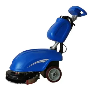 China Walk-Behind Mechanical Electric High Pressure Vacuum Road Cleaning Sweeper Machine with Brush CE Certified
