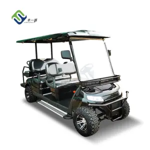 Electric Golf Cart 6 Seater off Road Sightseeing Bus Electric Trolley Custom Unique Electric Sightseeing Car Import Golf Cart