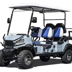 6 Seater Electric Wholesale Golf Carts 72V 100ah Lithium Battery 4KW AC Motor 12 Inch Off-road Tires Wholesale Golf Carts