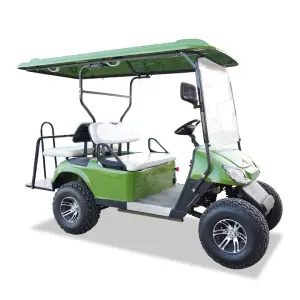 4 Seats Small Off-Road Electric Used Sport Retro Vintage Golf Cart Buggy with 3.5KW Motor and 90km Range