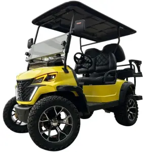 Big Cool Off-road 4 Seater Electric Golf Cart with Lithium Battery 5 Years Warranty CE Certified Max Speed 30km/h 90km Range