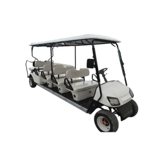 Wholesale Chinese 4 Wheel Electric Golf Cart 72V CE Certified 10 Passengers 8+2 Seater