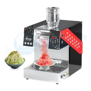 HENGZHI Hot Sale Commercial 220V  Korean Shaved Ice Machine Bingsoo Making Machine for Dessert Shop
