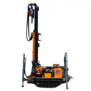 150m Deep Portable Hydraulic Water Well Rotary Drilling Rig /borehole Water Well Drilling Machine