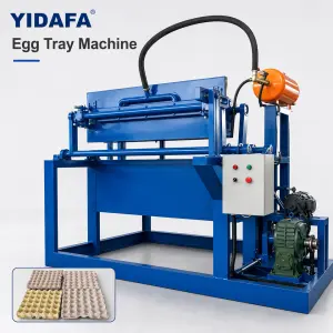 1000 Pcs Per Hour Paper Egg Tray Making Machine with Pulping and Forming System