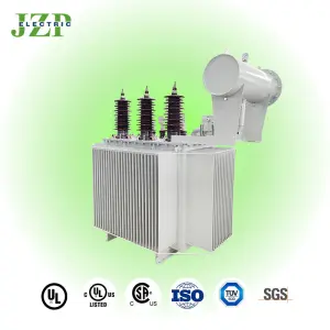 JZP ONAN Efficient 315-2500kVA 11kv/500kV Three Phase Oil Filled Auxiliary Step Down Transformer Cu/Al