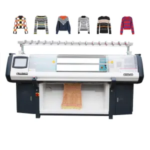 Computerized Flat Knitting Machine for Sweater Cixing Shima Stoll Used Knitting Machine 7G 10G 12G 14Gauge 52inch